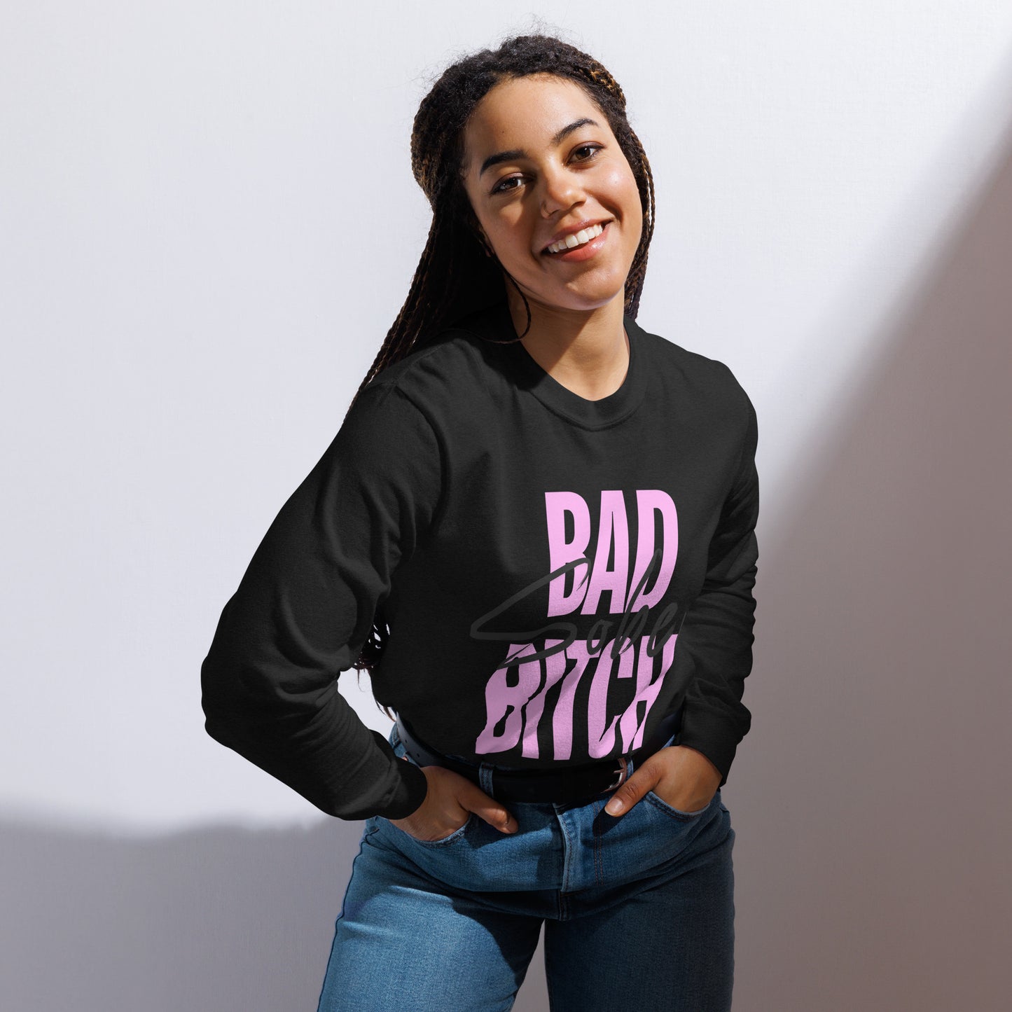 Bad Sober Bitch long-sleeve shirt