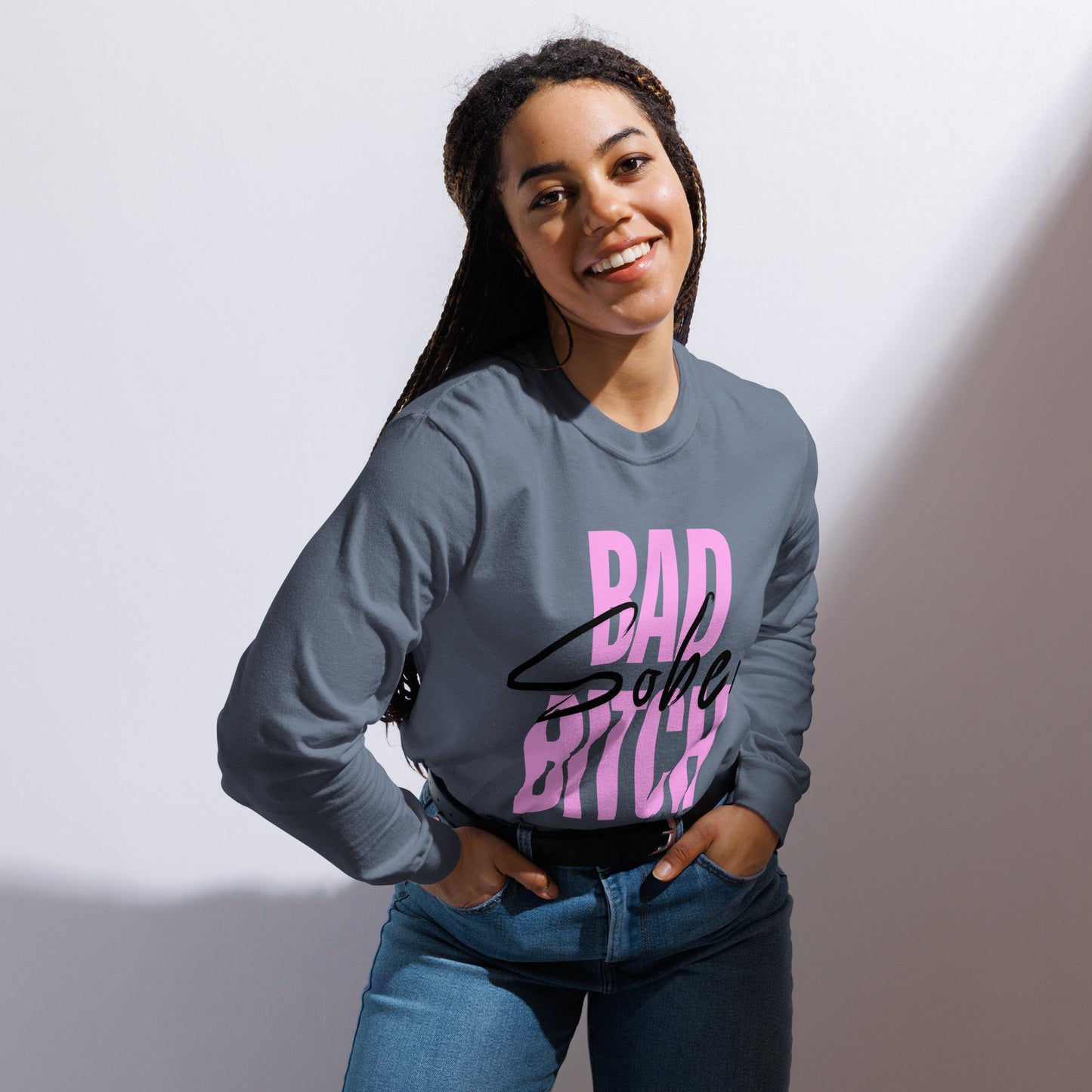 Bad Sober Bitch long-sleeve shirt