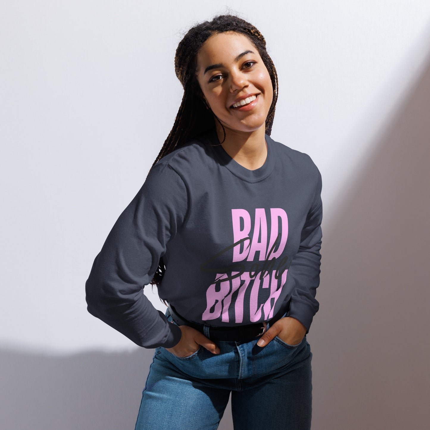 Bad Sober Bitch long-sleeve shirt