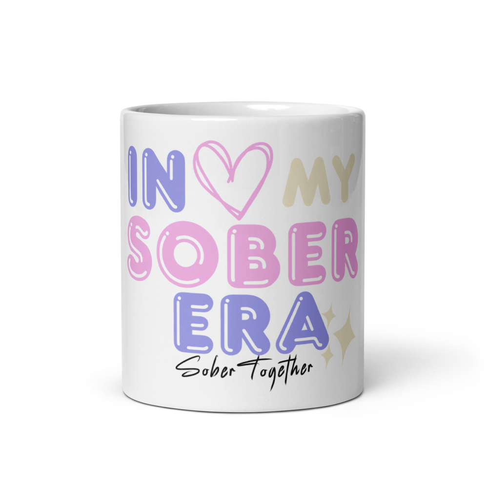 In My Sober Era mug