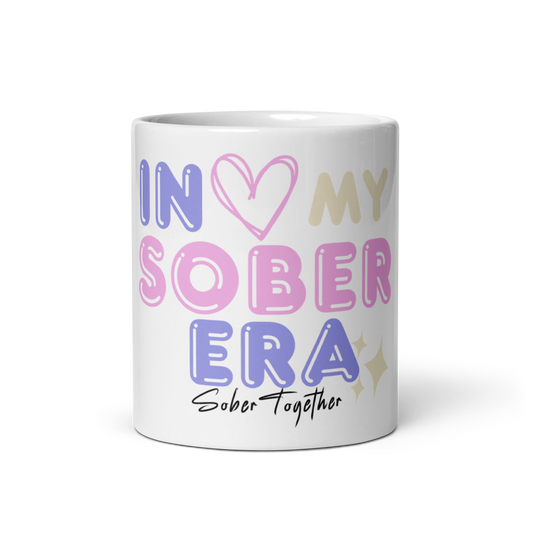 In My Sober Era mug